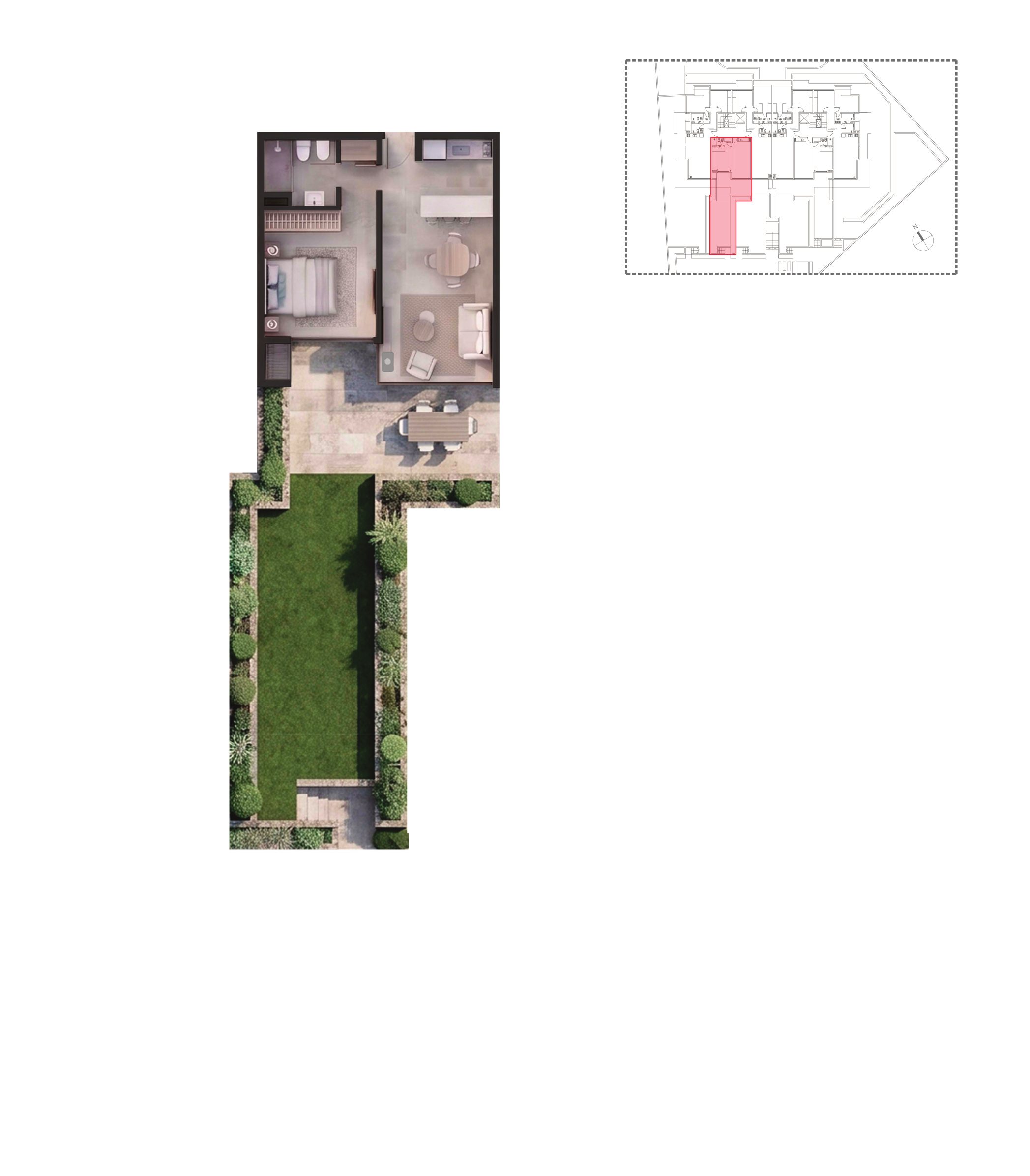 Plano Casa Jardín 002